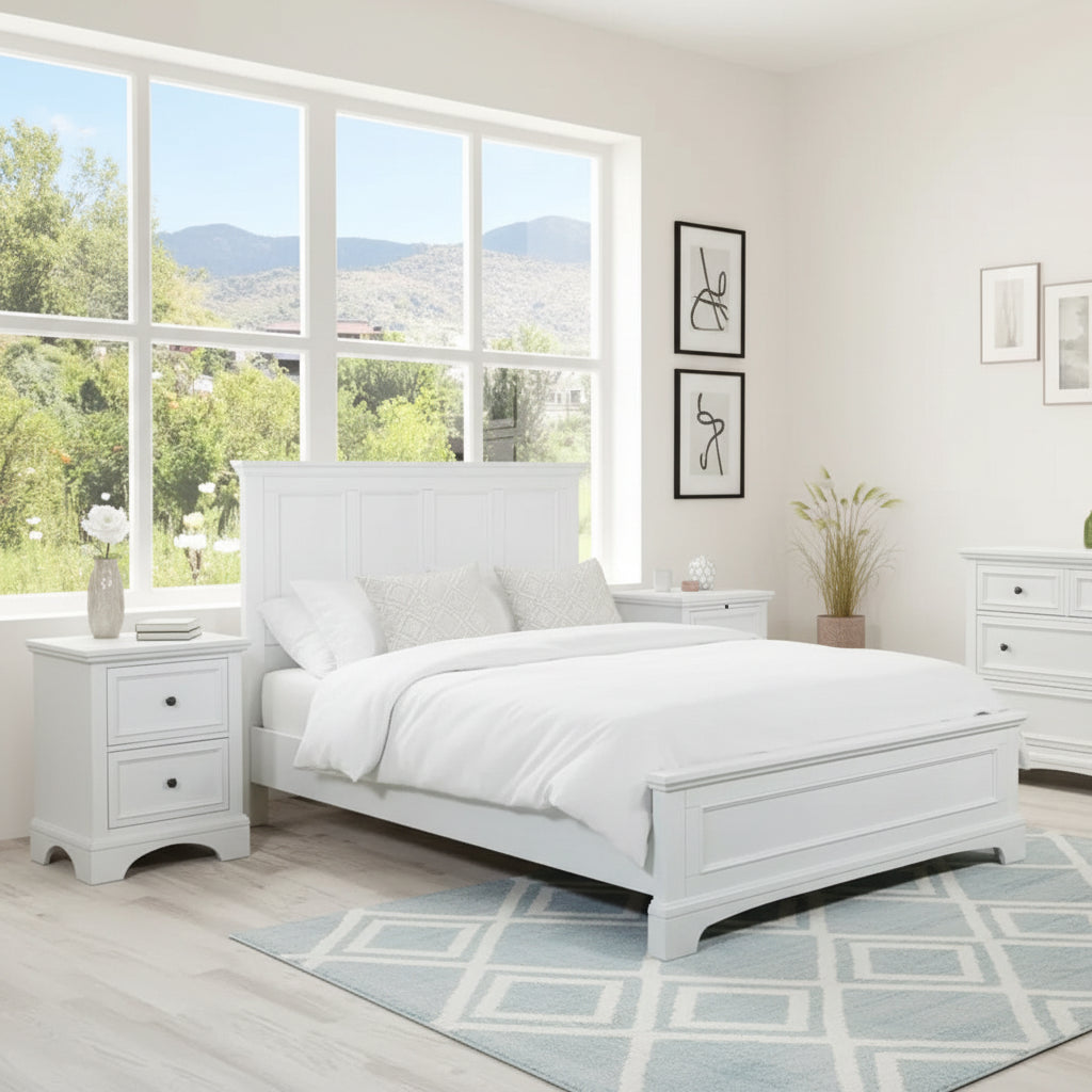 Farmhouse Basics Queen Bedroom Set 4 pc